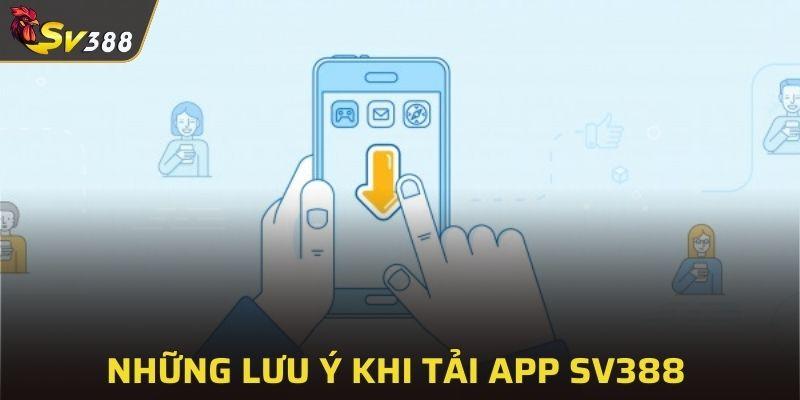 Lưu ý tải app không thể bỏ qua cho người chơi